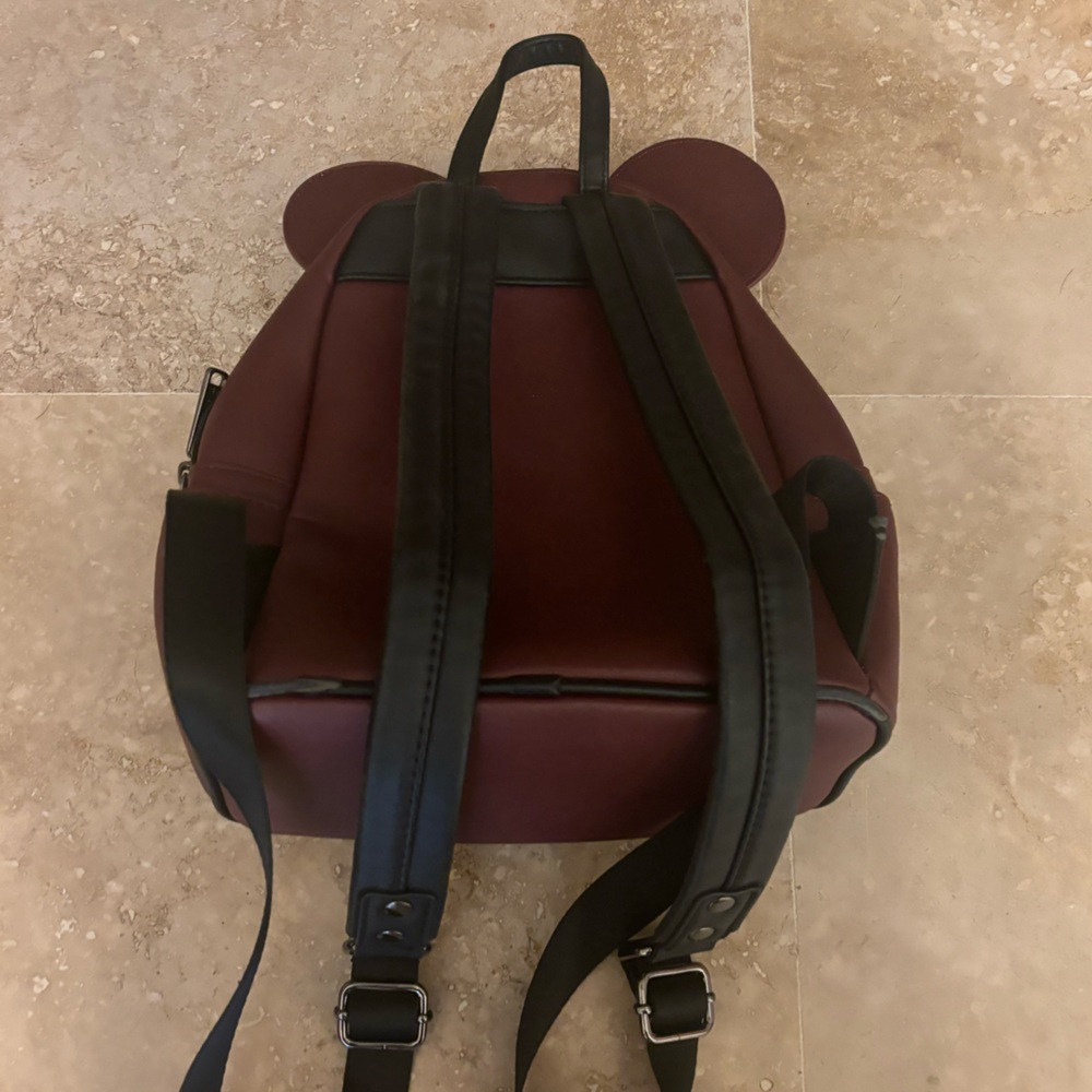 Loungefly Maroon Backpack - Picture 2 of 3